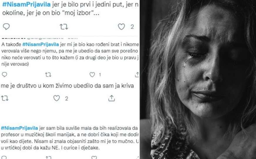 #NisamPrijavila: Potresne priče žena s Balkana odjekuju Twitterom