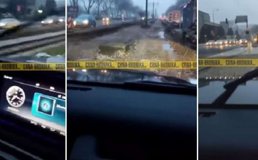 Zna se ko je vozač: Sarajevski MUP oduzeo Mercedesa nakon snimke vožnje na gradilištu