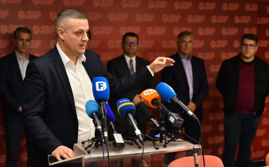 Vojin Mijatović: SDP će biti pobjednik izbora u Kantonu Sarajevo