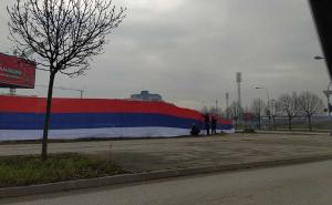 Postavljena zastava od 20 metara: U Banjoj Luci pripremaju se za neustavni 9. januar