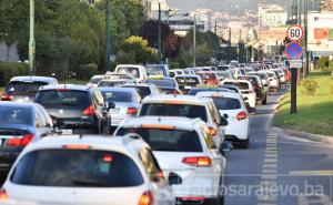 Udes na jednoj od najfrekfentnijih dionica u Sarajevu: Velike gužve