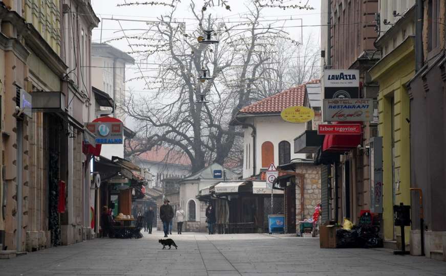 Prvog dana u 2022. godini sarajevske ulice prazne 