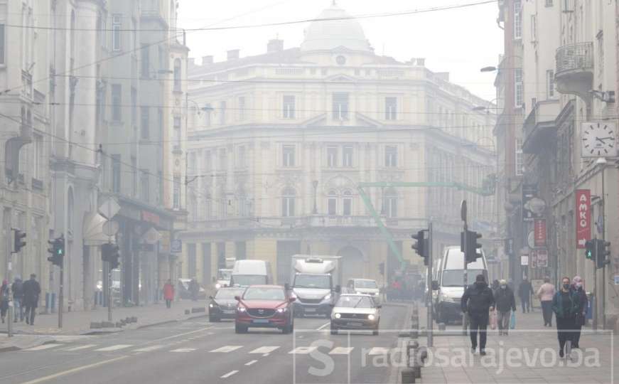 Sarajevo ponovo u vrhu ljestvice najzagađenijih gradova svijeta 