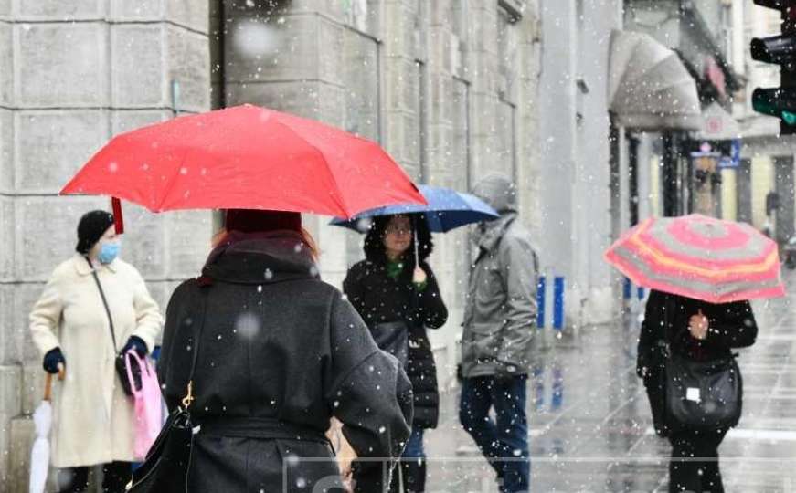 Snijeg i niske temperature su se vratile u BiH: Objavljena prognoza i za vikend