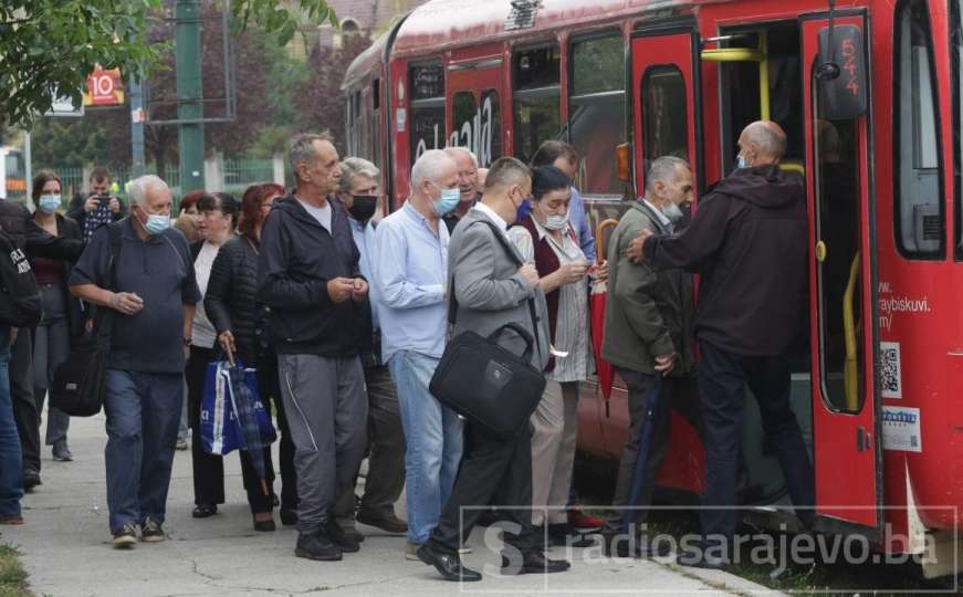 Obavezne maske u javnom prijevozu u Kantonu Sarajevo