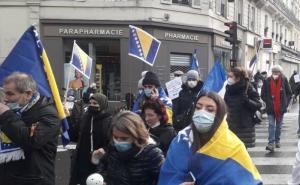 "Branimo ujedinjenu BiH": I u Parizu održani protesti za našu domovinu