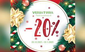 Verbatoria: Novogodišnja ponuda još samo danas
