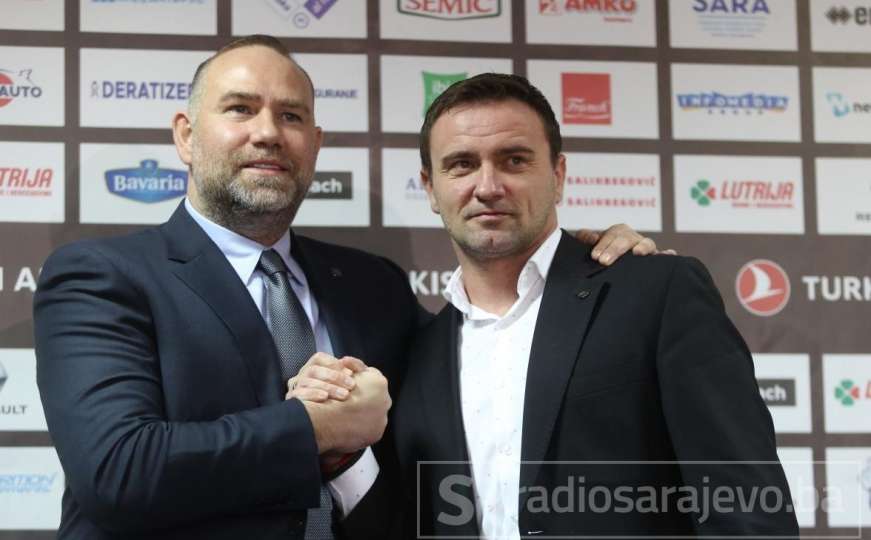 FK Sarajevo predstavio novog trenera, a on odmah oduševio fanove