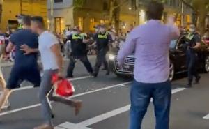 Sukob Novakovih navijača i policije, ima povrijeđenih, korišten i biber-sprej