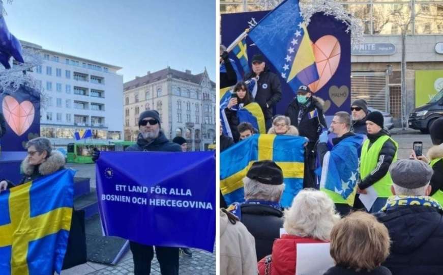 U 11 švedskih gradova održani protesti za Bosnu i Hercegovinu 