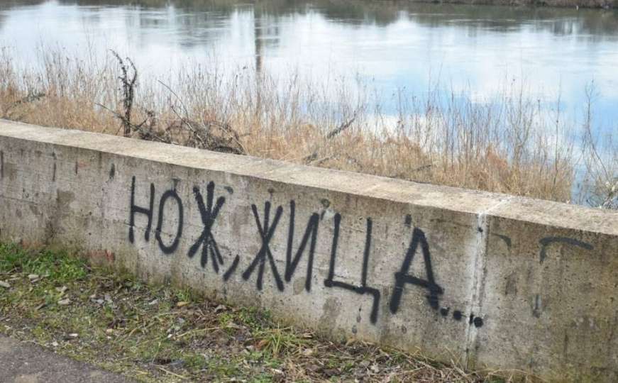 Novi neonacistički i desničarski grafiti u Prijedoru
