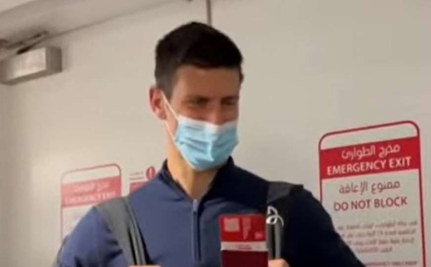 Novak Đoković sletio u Dubai