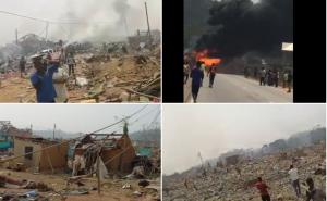 Horor u Gani, razoren cijeli grad: Uništeno 500 zgrada, broje se žrtve...