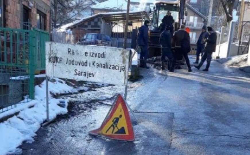 Objavljen spisak sarajevskih ulica u kojima danas neće biti vode