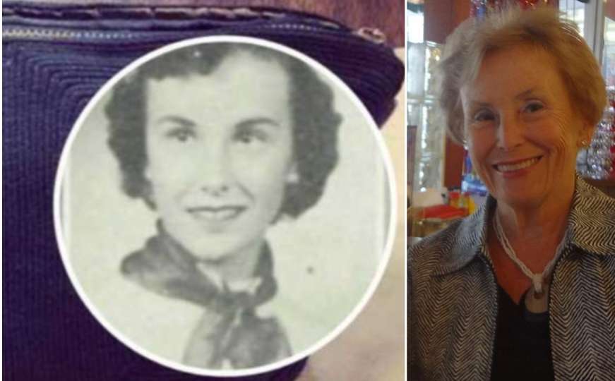 Kao djevojka 1954. izgubila tašnu, pronađena sa svim stvarima 65 godina kasnije!