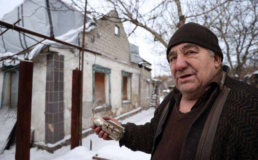 Penzionisani učitelj u Ukrajini ima samo jednu poruku