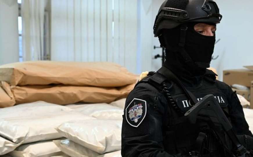 Presječen lanac krijumčarenja droge iz Albanije: Oduzeto 300 kilograma marihuane