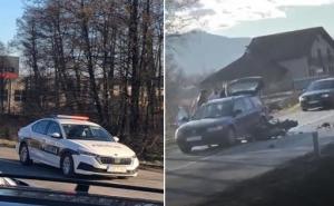 Otežan saobraćaj na magistralnoj cesti Tuzla-Doboj: Tri osobe povrijeđene