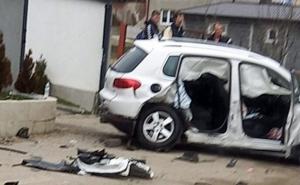 Udes u bh. gradu: Velika šteta na automobilima, vozači završili u bolnici