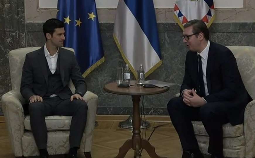 Vučić ugostio Đokovića: Nadam se da ćeš prestići Nadala po broju titula