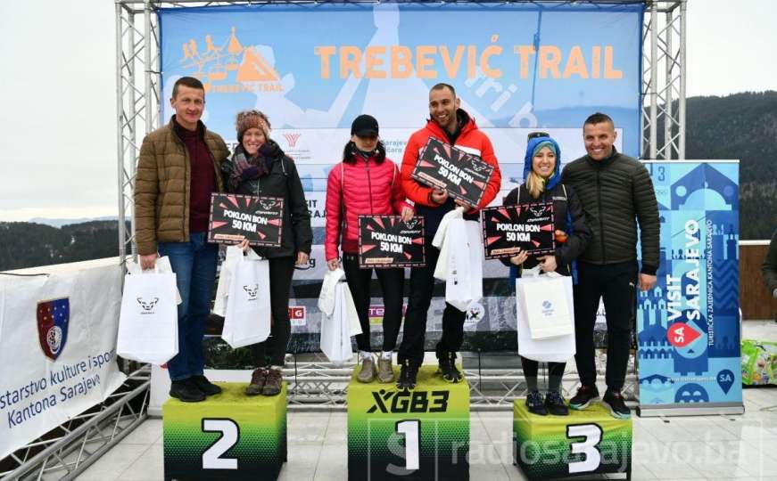 Održana prva trail utrka po snijegu u BiH: Trebević trail 2022.