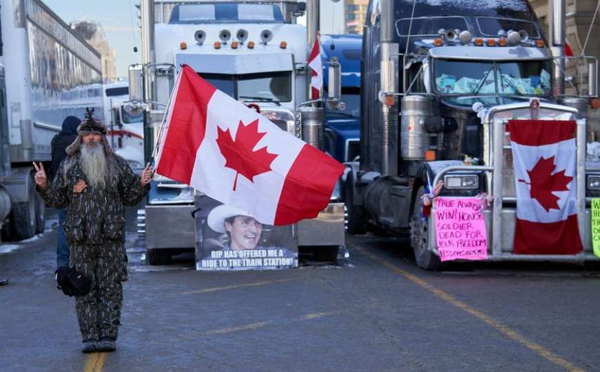 Protesti kamiondžija traju 11. dan u Ottawi: Sudac zabranio trubljenje