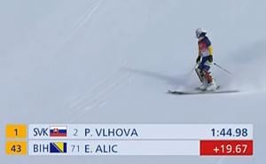 Esma Alić zauzela 45. poziciju u slalomu na Igrama u Pekingu