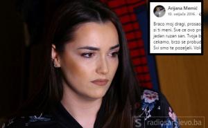 Tužni status Arijane Memić iz vremena dok je Dženan bio u bolnici