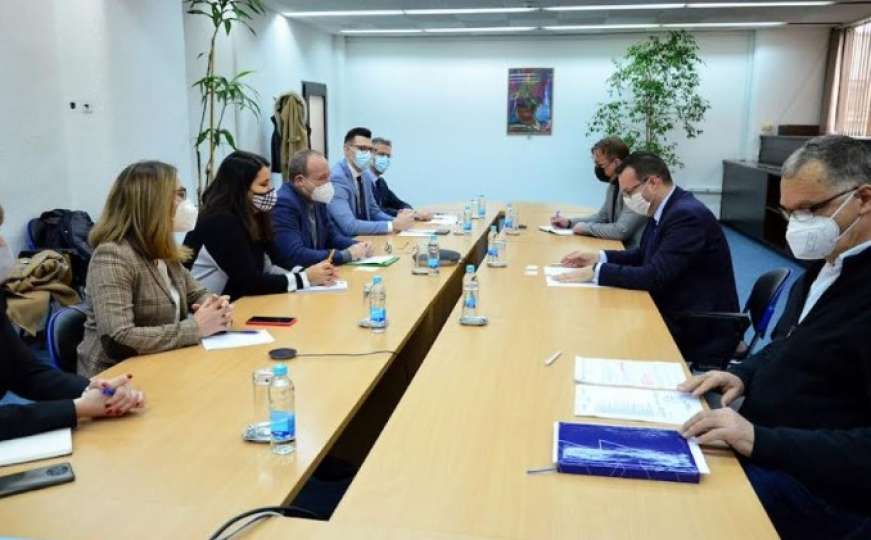 Ministar Džindić s delegacijom EU o izgradnji Bloka 7
