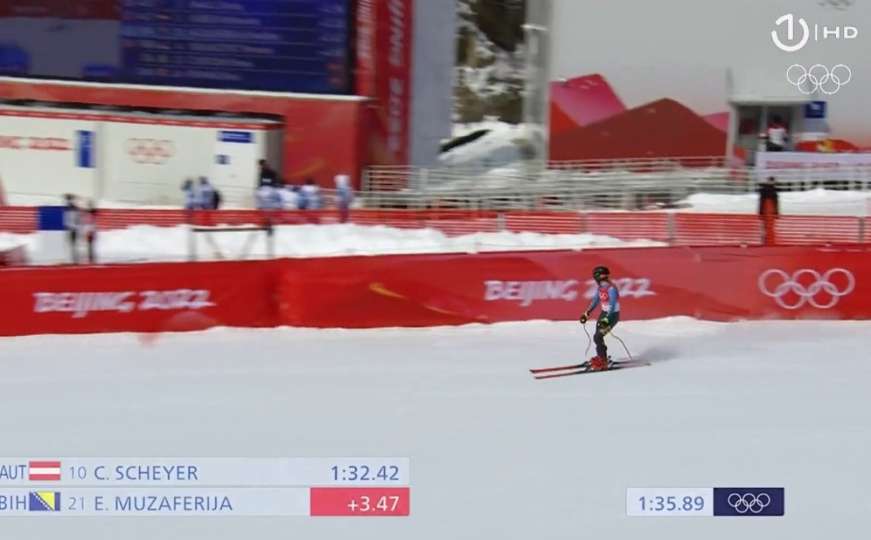 Elvedina Muzaferija zauzela 20. mjesto u prvoj trci alpske kombinacije