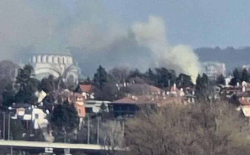 Požar u rezidenciji Ambasade Hrvatske u Beogradu