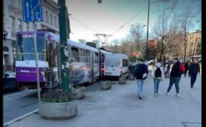Nesreća u centru Sarajeva: Velike kolone vozila