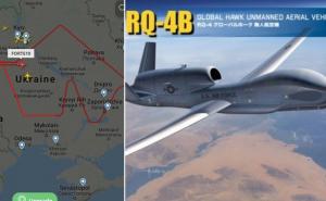 Pratite uživo na Flight Radaru kako RQ-4 Global Hawk leti iznad Ukrajine