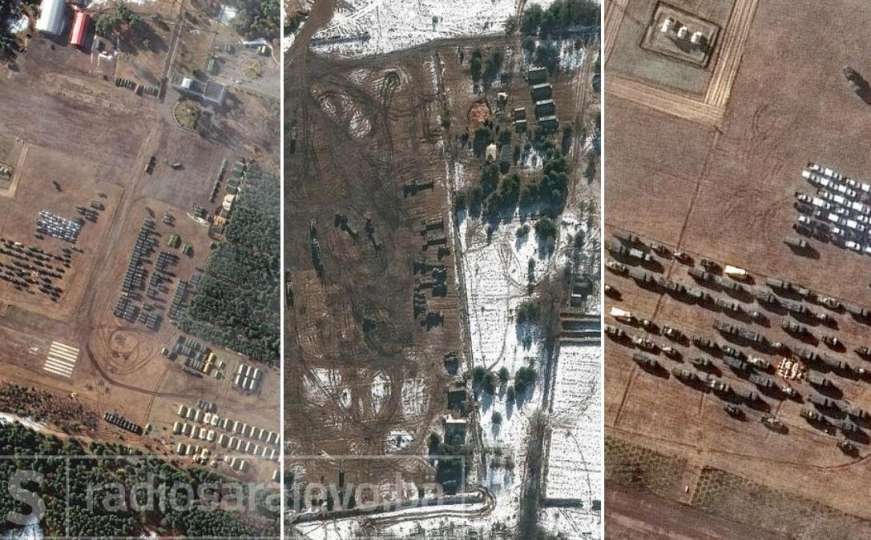 Satelitske fotografije otkrile novo raspoređivanje vojske u Bjelorusiji?