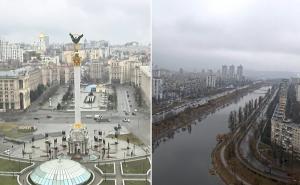 Pogledajte uživo kako sablasno pust izgleda glavni grad Ukrajine