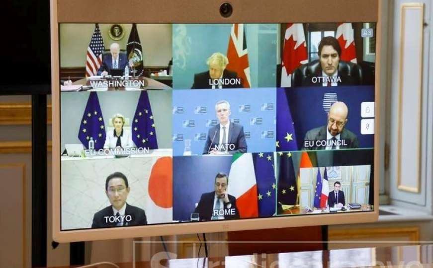 G7 zemlje poručile Putinu: "Stao si na pogrešnu stranu historije"
