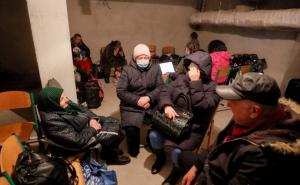 Kako su stanovnici Kijeva noć proveli u skloništima i podrumima 