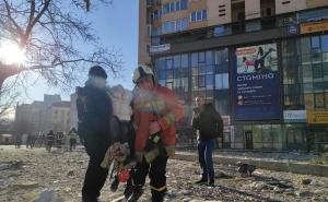 Strašni prizori razorenih ulica Kijeva nakon ruskog napada