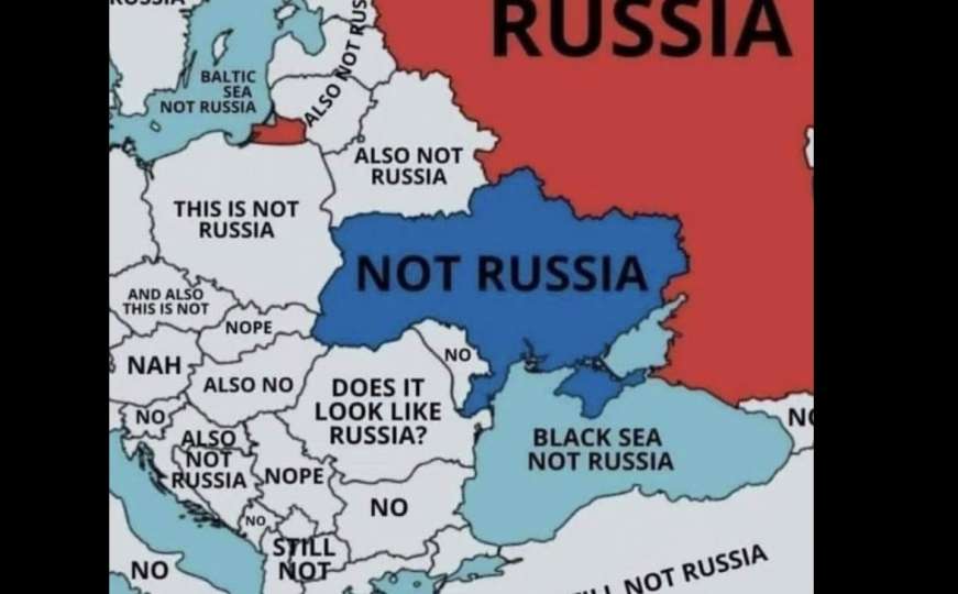 Širi se drugačija karta Europe, ljudi tvrde da bi je Putin trebao pogledati