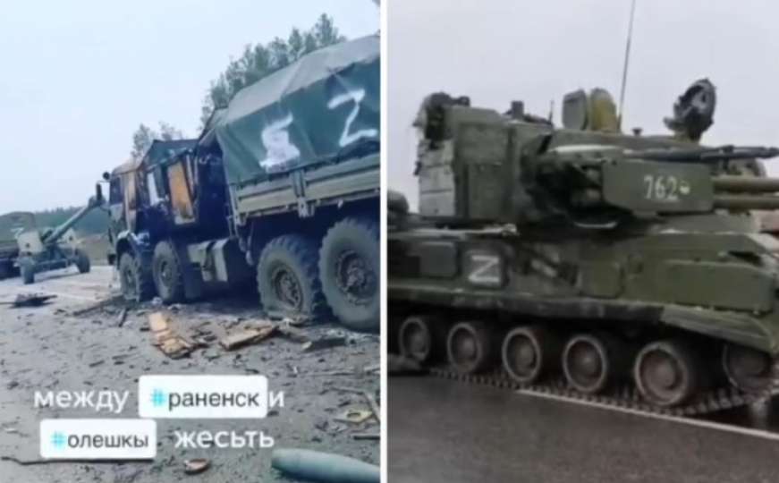 Putinu ne ide baš po planu: Ukrajinci su pomeli cijeli konvoj ruskih snaga