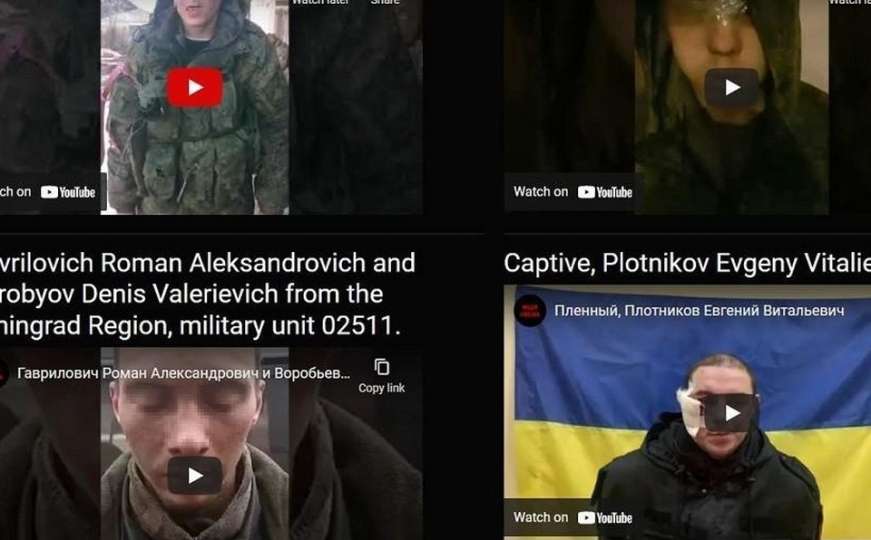Rusi šokirani snimcima njihovih vojnika koje su zarobili Ukrajinci