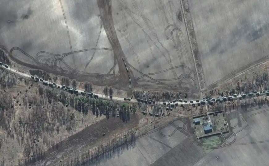 Pogledajte najnovije satelitske snimke kretanja ruskih snaga