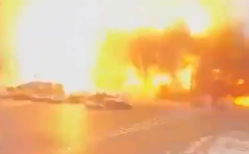 Ogromna eksplozija u Harkivu: Kamera uhvatila trenutak detonacije