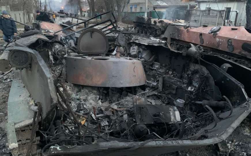 Ukrajinci brutalno uzvratili udarac: Pogledajte šta je ostalo od ruskih tenkova 