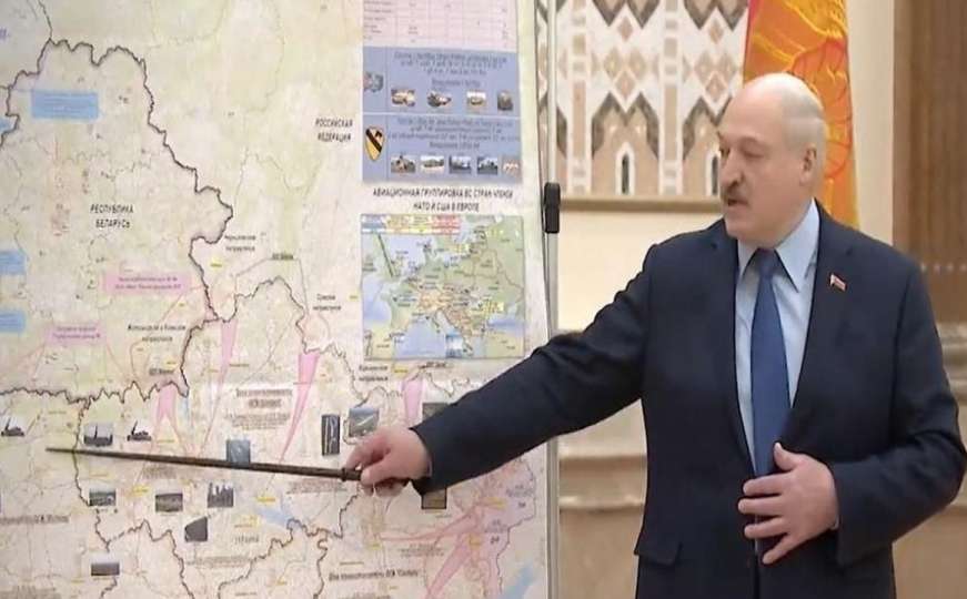 Je li Lukašenko slučajno otkrio sljedeću Putinovu metu: Prikazan plan napada