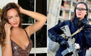 Bivša Miss Ukrajine pozirala s puškom pa poručila: "Ja sam samo žena..."