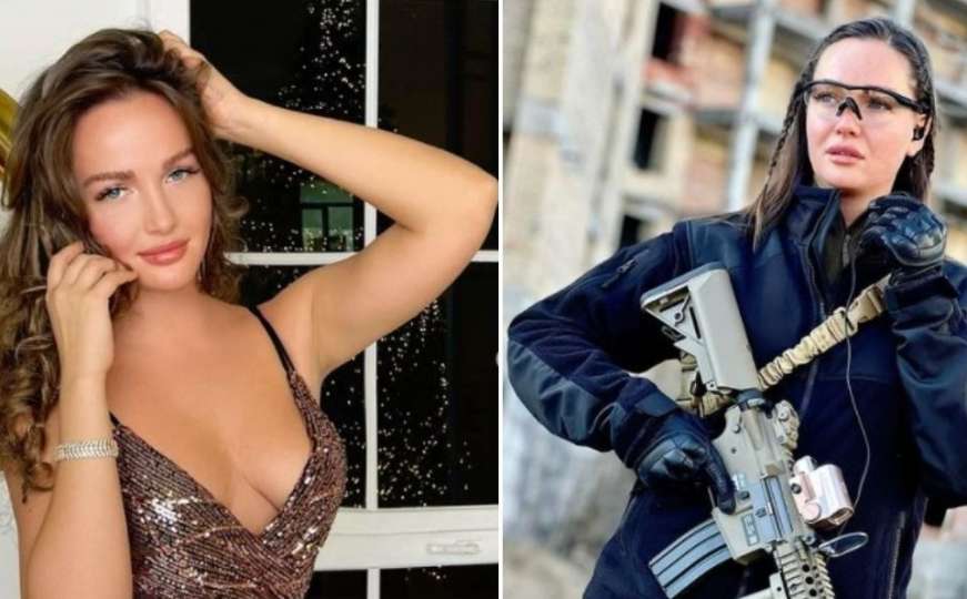 Bivša Miss Ukrajine pozirala s puškom pa poručila: "Ja sam samo žena..."