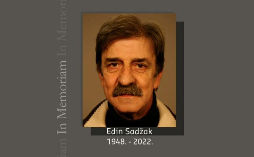 Preminuo Edin Sadžak