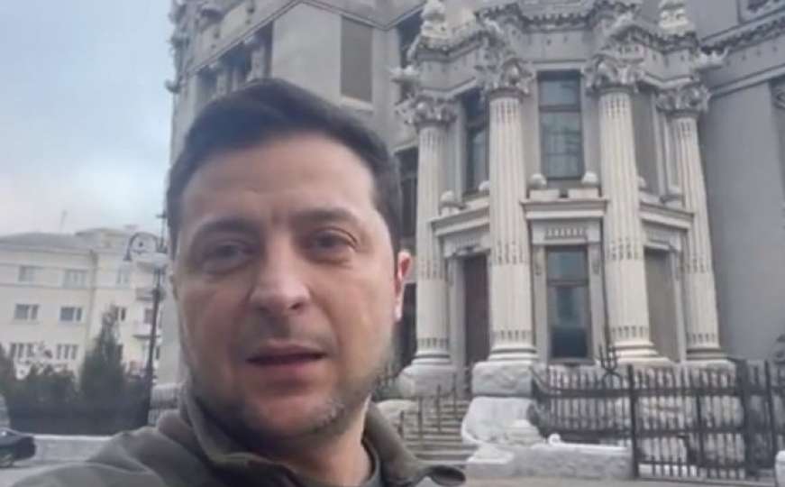 Ukrajina: Rusi lažu, Zelenski nije pobjegao iz Kijeva