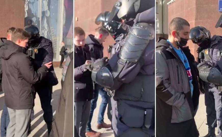 Novinarka Kommersanta objavila video kontrole na ulicama Moskve